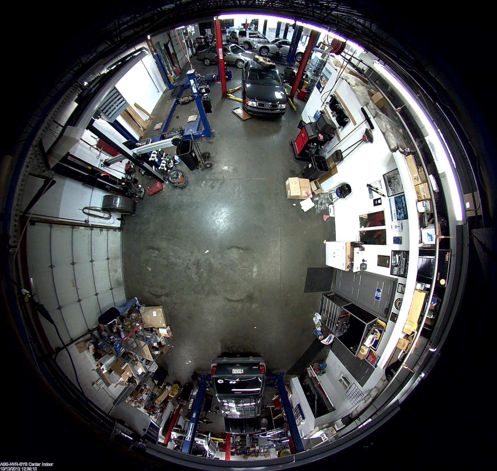 360 degree fisheye camera sample images Hoosier Security