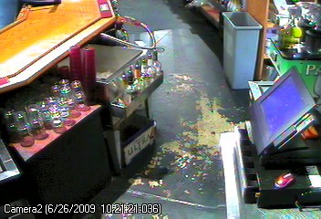 Sample CCTV Image of Bar Cash Drawer