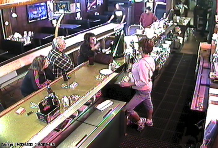 Bartenders dont Steal if theyre being watched by security cameras.